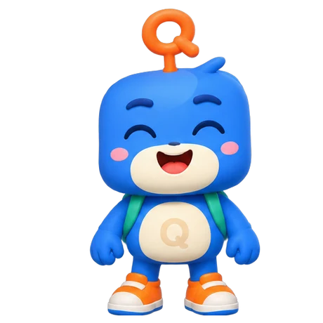 Qubee laughing with joy